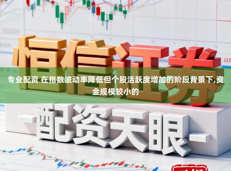 专业配资 在指数波动率降低但个股活跃度增加的阶段背景下,资金规模较小的