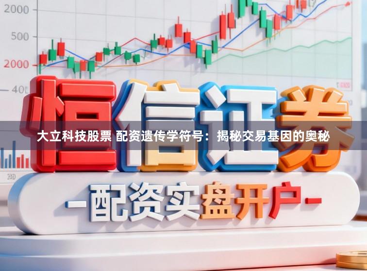 大立科技股票 配资遗传学符号：揭秘交易基因的奥秘