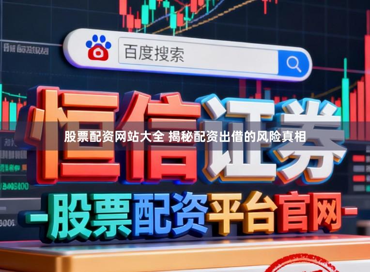 股票配资网站大全 揭秘配资出借的风险真相