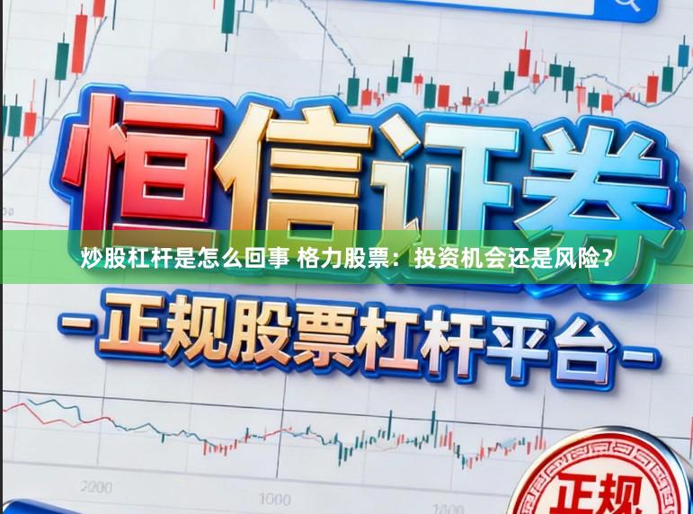 炒股杠杆是怎么回事 格力股票：投资机会还是风险？